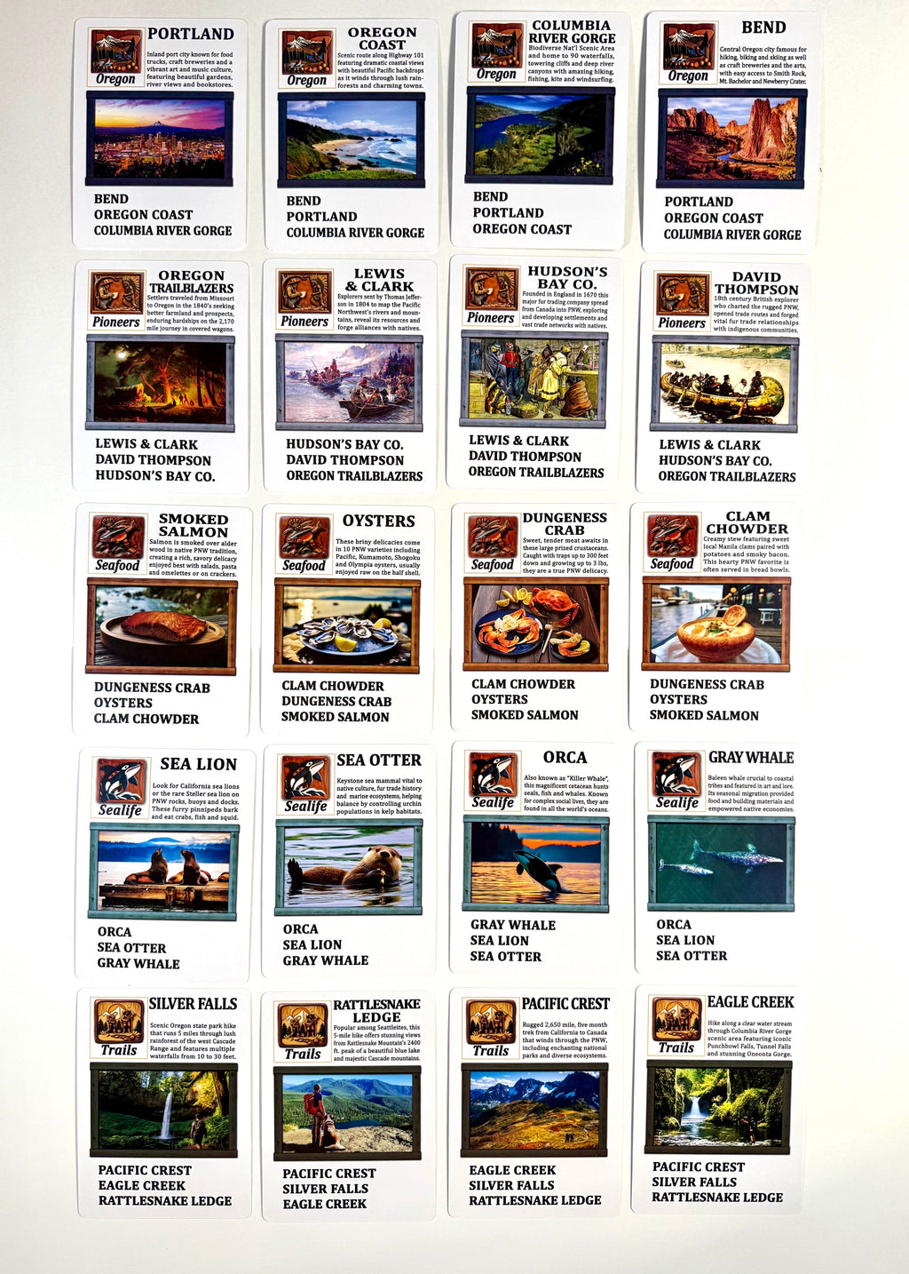 The Pacific Northwest Card Game