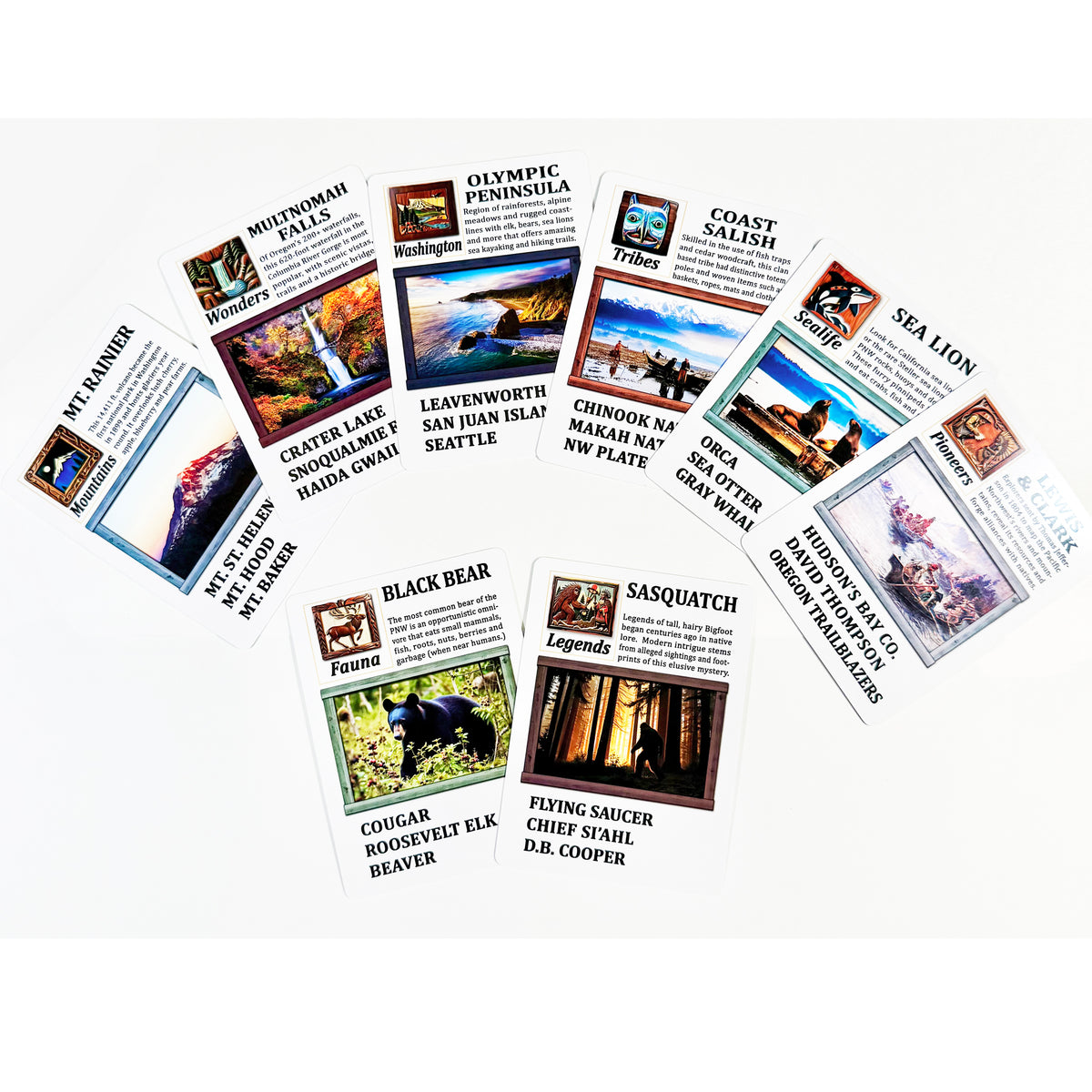 The Pacific Northwest Card Game